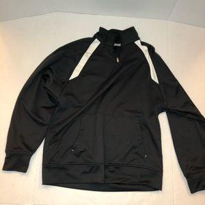 Gray quarter zip pullover size medium